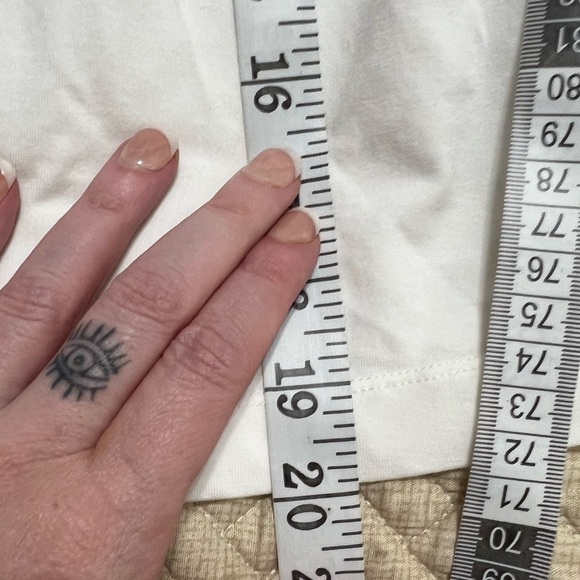 Free People Women's Anywhere Anytime Tank white large built in bra - Picture 9 of 10